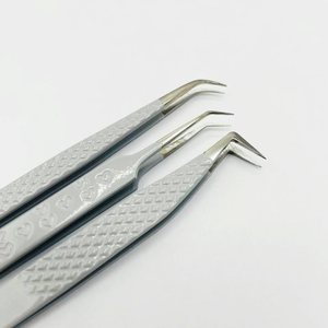 Gary แหนบปลายแหลมรูปหัวใจทำจากสแตนเลสสตีลแข็งคุณภาพสูงแบบมืออาชีพสี90องศา45องศา - Product Image 5