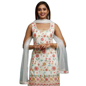 Vêtements pakistanais Salwar Kameez costume femmes pakistanaises robe Style indien robe musulmane pour les femmes matériel de qualité d'exportation - Product Image 1