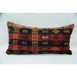 หมอนผ้าวูลลายสก็อตหลากสี12X24นิ้ว - Product Image 1