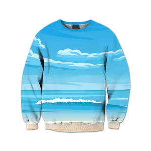 Sudadera de Sublimación para Hombre, Última Llegada, Venta al por Mayor, Barata, Esencial, Bordada, Antiencogimiento - Product Image 4