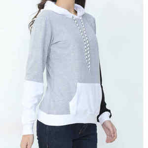 Meilleur échauffement sweats à capuche pour femmes vêtements d'hiver personnalisé couleur unie sweats à capuche pour femmes meilleur matériel anti-boulochage sweats à capuche respirants pour femme - Product Image 3