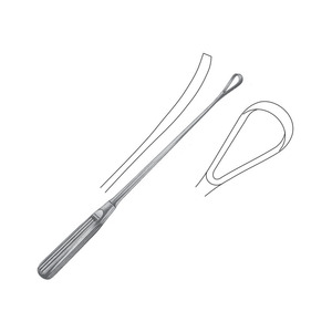 Fabriqué avec des curettes utérines Bumm Recamier de la meilleure qualité, instruments chirurgicaux et gynécologiques tranchants de 26 mm, 30-31 cm - Product Image 1