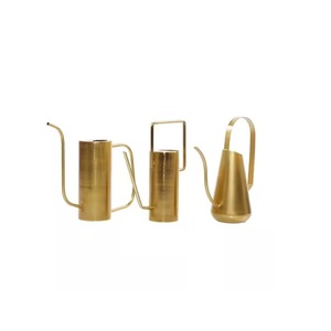 Meilleures maisons et jardins Arrosoir en métal galvanisé Arrosoir vintage fait à la main élégant classique Forme arrondie - Product Image 3