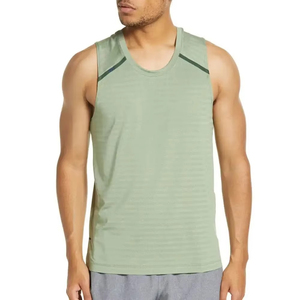 Camiseta Deportiva sin Costuras para Hombre, Estilo Vintage, Secado Rápido, Transpirable, 100% Algodón, Ligera, para Maratón, Gimnasio, de Buena Calidad - Product Image 1