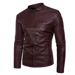 Chaqueta de cuero genuino para hombre de nuevo estilo, chaqueta de cuero para hombre de tamaño personalizado, chaqueta de invierno para hombre - Product Image 1