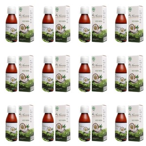 VCO ทำด้วยกระบวนการกดเย็น100% มะพร้าวสดบรรจุขวดพลาสติกจากอินโดนีเซียโดย nucivera - Product Image 2