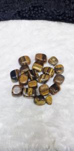 Wholesale rates Best Quality Yellow <b>colour</b> <b>pebbles</b> tiger tumbled stone Vastu Feng Shui Aura Chakra Reiki Healing Crystals - Product Image 3