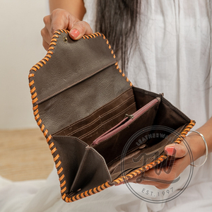 LW Genuine Leather Luxury Vintage Lady Hand Bag with Wholesale Card Holder and Money Clips Women's Credit <b>Wallet</b> Large Size - Product Image 5