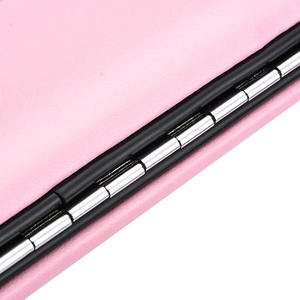 Étui de rangement pour pinces à épiler en cuir PU fait main, respirant, multi-poches, étui de voyage vide pour extensions de cils, noir, durable, outil - Product Image 4