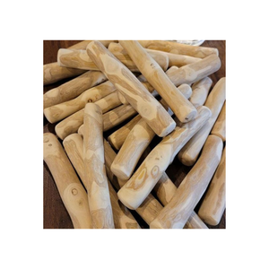 Palos masticables sostenibles de madera de café real para perros Juguete masticable duradero en forma de hueso hecho de goma y material de cuerda - Product Image 6