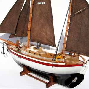 KANJIFF - <b>WOODEN</b> TRADITIONAL BOAT <b>MODEL</b> WITH HIGH QUALITY 100 % HANDMADE MADE IN VIETNAM_FAST DELIVERY, HOT TREND 2025 - Product Image 3