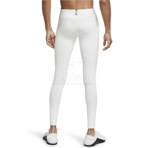 กางเกงรัดกล้ามเนื้อถักลายตรงดีไซน์ตามสั่งมีหลายสี - Product Image 5