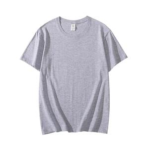 Vente en gros de qualité supérieure 100% coton T-Shirt décontracté à manches courtes saison d'été Logo personnalisé pour hommes - Product Image 2