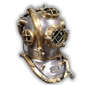 Casco de buzos marinos de aguas profundas, el mejor regalo náutico para él, casco DE BUCEO ANTIGUO de gran calidad - Product Image 1