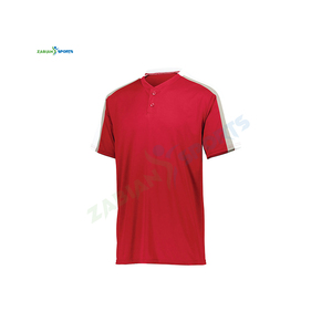 Conjuntos de uniformes deportivos de béisbol de poliéster 100% de último estilo para hombre Jersey transpirable y de secado rápido - Product Image 5