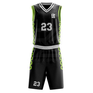เครื่องแบบบาสเก็ตบอลระบายอากาศได้ดีดีไซน์ใหม่สไตล์ไม่ซ้ำใครชุดกีฬาบาสเก็ตบอล - Product Image 2