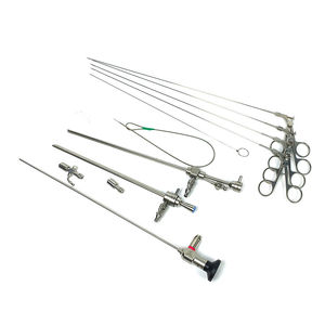 Kit Quirúrgico de Histeroscopia de Acero Inoxidable con Histeroscopio y Funda Integrados de SurgiRight - Product Image 1