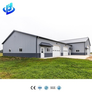 Cơ sở lưu trữ kim loại đúc sẵn mô-đun thép nhà kho sử dụng công nghiệp nông nghiệp Kết Cấu Thép lưu trữ kho xây dựng - Product Image 2