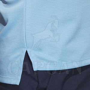 Femmes 100% coton Golf & Tennis pour Polo Usage quotidien Motif solide Longueur courte Tissage tricoté Marque privée Vêtements actifs - Product Image 6