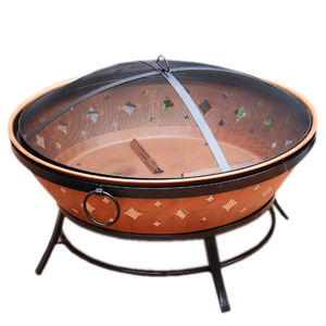 Diseño de tendencia Barbacoa Heavy Duty Garden Fire Pit para la venta Hecho a mano Forma redonda Hierro puro Interior y exterior Fire Pit - Product Image 2