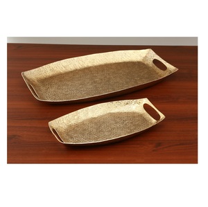 Vente chaude Bol À Plat En Métal Texturé Style Martelé Top Tendance pour Tous Les Jours Cuisine & Mariage pour Salade Fruits Noix Servir - Product Image 4