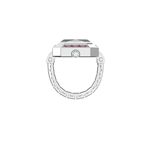 925 Sterling Silver Plated <b>Watch</b> <b>Ring</b> Solid Silver Plain <b>Ring</b> Accessories for Unisex Fashion Jewelry - Product Image 4