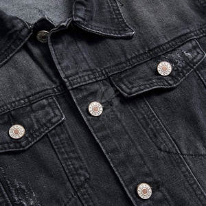 Chaqueta de Mezclilla Ligera para Hombre, Cómoda, Económica, Fácil de Usar, Chaqueta de Mezclilla para Invierno - Product Image 4