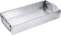 Panier de rangement multifonction en fil de fer à un seul niveau, style industriel, pour la cuisine