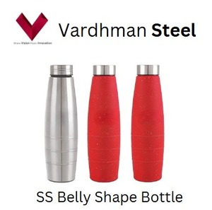 Termo de Acero Inoxidable de 1000 ml, Grado 304, Diseño Óptimo y Cómodo con Forma de Barriga Curva, Botella de Agua de Color - Product Image 5