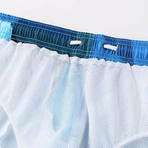 Prix de gros, meilleure qualité, shorts décontractés pour hommes, imprimés, tissu en toile, polyester/coton, séchage rapide, respirant, grande taille - Product Image 6