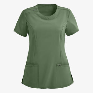 Uniforme Médico con Cuello en V para Mujer, Uniforme de Hospital para Doctora, Uniforme Médico para Doctora - Product Image 6