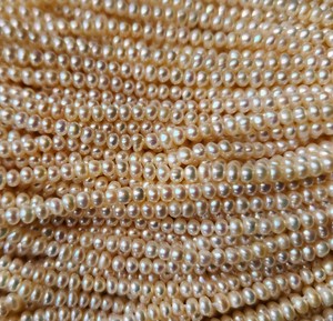 Natural White Pearl Loose Beads Strand <b>Top</b> Grade Untreated Color Change Effect Bead <b>Stringing</b> Supply Artisan Made Detail - Product Image 6