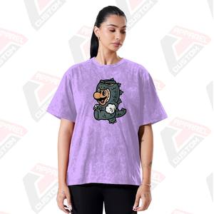 ผ้ายีนส์ผ้าลูกฟูกมีสไตล์สำหรับผู้หญิงซักแบบเป็นกรดซักแบบทันสมัยสวมใส่สบายเป็นมิตรต่อสิ่งแวดล้อมสำหรับฤดูร้อน - Product Image 1