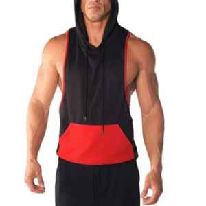 High Quality Cotton Sleeveless Tank Top for Men Summer Fitness Sportswear with Button Decoration <b>Muscle</b> <b>Vests</b> Blank Pattern - Product Image 4