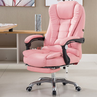 Chaises de bureau ergonomiques en cuir PU, pivotantes et inclinables, pour dirigeants et managers, prix bas, mobilier moderne