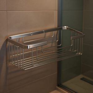 Jabonera Doble de Acero Inoxidable para Ducha, Baño y Artículos de Aseo - Product Image 3