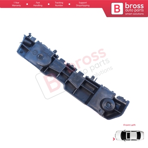 Soporte de Montaje para Parachoques Delantero Izquierdo BSP1249-1 para Logan Sandero Stepway MK2 Symbol MK3 Facelift 2017 en Adelante 631438295R - Product Image 2