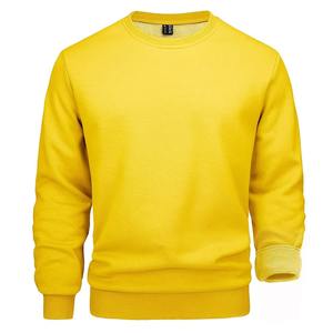 Sweat-shirt thermique décontracté pour homme 100% coton Pull athlétique à col rond Brodé Séchage rapide Respirant Automne Hiver - Product Image 2