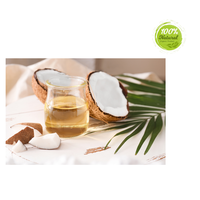 Huile de coco pour la peau maison et les produits de soins capillaires