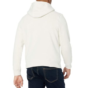 Sweat à capuche pour homme de haute qualité 100% coton à fermeture éclair Broderie Pull à capuche surdimensionné ample Motif uni Hiver Tailles XXS 2XL - Product Image 2