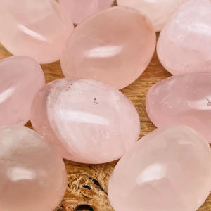 Quartz rose naturel personnalisé en gros dégringolé pierre précieuse en vrac taille et forme disponibles matériel de quartz - Product Image 6
