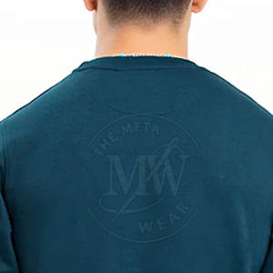 Meilleures ventes Pull-over surdimensionné à la mode unisexe Basics Sweat-shirt en coton mélangé avec option d'impression de logo pour l'hiver - Product Image 5