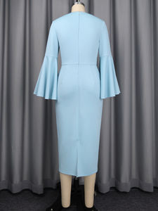 <span class=keywords><strong>Robe</strong></span> <span class=keywords><strong>de</strong></span> soirée élégante AM050937 avec fente, <span class=keywords><strong>robe</strong></span> moulante à manches longues évasées, <span class=keywords><strong>bleu</strong></span> ciel, <span class=keywords><strong>robe</strong></span> en stock à prix <span class=keywords><strong>de</strong></span> gros avantageux - Product Image 6