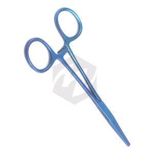 คีมล็อกสเตนเลสสตีลสีฟ้าคีมสำหรับแพทย์อุปกรณ์ทันตกรรม5.5" - Product Image 2