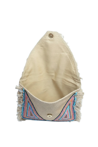 Sac à main de soirée en perles fait main avec motif œil maléfique, style bohème, sac à bandoulière et sac messager, OEM - Product Image 6