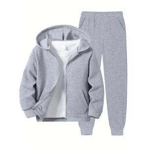Pantalons de survêtement à capuche Jogger Sets Casual Pullover Sweat à capuche et pantalons de survêtement - Product Image 1