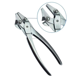 Pince coupante manuelle combinée 7 pouces pour usage dentaire, orthodontique, ORL, chirurgical, kit hospitalier, en acier inoxydable TC, coupe de précision - Product Image 1