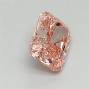 เพชรทรงคุชชั่นรูปทรงยาว สีชมพูแฟนซี น้ำหนัก 2.00 กะรัต วัสดุสำหรับทำเครื่องประดับหรูหรา โรงงานผลิตโดยตรง ขายส่ง - Product Image 2