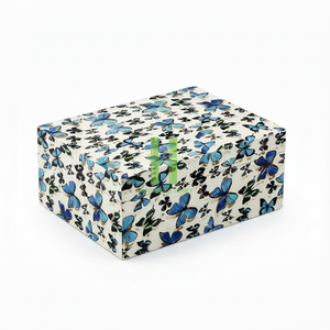 Boîte à bijoux en laque personnalisée, finition laquée haute brillance, emballage cadeau de luxe, écologique, artisanat moderne, fabriqué au Vietnam - Product Image 4