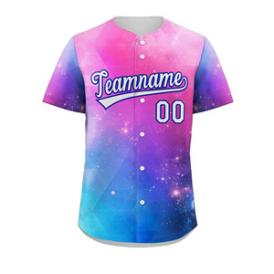 Vente en gros de vêtements de baseball softball unis à séchage rapide personnalisés vêtements de sport pour hommes sublimés maillot de baseball avec logo personnalisé - Product Image 2